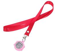 Alipis Reloj de Bolsillo para Enfermeras Rojo con Correa y Hebilla, Portátil y Resistente, Adecuado para Estudiantes de Medicina y Profesionales Médicos