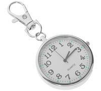 Alipis Reloj de Enfermería para Mujer Diseño Creativo, Material de Acero Inoxidable y Vidrio, Indicador Claro, Se Fija en Ropa de Trabajo o Bolsillo
