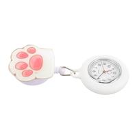 Alipis Reloj Electrónico de Enfermera para Mujer de Silicona, Preciso y Portátil, Reloj de Bolsillo Colgante Adecuado para Profesionales la Salud