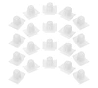 Alipis Retenedores de Cubierta del Paso de Rueda y Clips de Moldura de Panel, 20 Unidades Plásticas para Uso en Automóviles Diseño Antirrayas para Protección Lateral