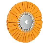 Alipis Rueda Pulidora de Algodón Naranja para Pulidor Angular Rueda de Tela para Pulido Fino de Metales Accesorio de Pulido Versátil para Maquinaria y Piezas Automotrices