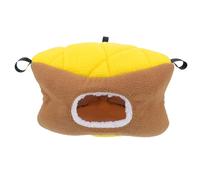 Alipis Saco de Dormir de Algodón Cálido para Loros y Cardenales, Nido Seguro para Dormir y Jugar en Invierno, Accesorio Portátil para Aves Pequeñas