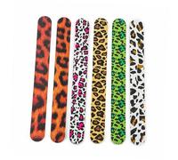 Alipis Set de 30 Limas de Uñas Impresas Esponja Bloque de Lijado Suave para Manicura Profesional Pulidor de Uñas Seguro y Práctico Colores Aleatorios Color Aleatorio