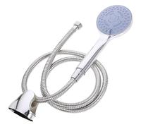 Alipis Set de Ducha Cabezal de Alta Presión y Manguera Flexible, Kit de Ducha de 3 Componentes para Baño Soporte Ajustable y Fácil Instalación