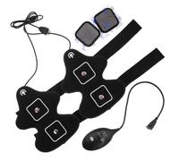 Alipis Slimming Belt para Mujeres Cinturón Fitness para Brazos y Muslos Ejercitador de Piernas y Brazos para Tonificación y Pérdida de Grasa Máquina Compacta Multifunción Negra