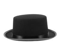 Alipis Sombrero de Copa para Adultos Negro, Diseño Ligero y Cómodo, Adecuado para Presentaciones de Conjuro y Decoración de Fiestas