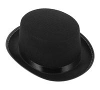 Alipis Sombrero de Fiesta de Conjuro para Adultos, Ligero Tela Negra, Adecuado para Actuaciones en Escenario y Disfraces de Halloween