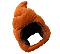 Alipis Sombrero de Fiesta Forma de Caca Divertido para Adultos y Niños, Material de Felpa Corta de Algodón Pp, Fácil de Llevar No se Cae, Adecuado para Fiestas de Disfraces y April