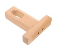 Alipis Soporte de Barra para Armario de Madera Base de Montaje Techo Soporte Resistente y Estable para Barra de Armario Fácil Instalación para Hogar y Vestidores