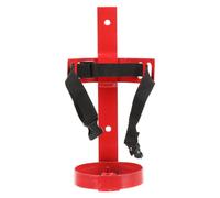 Alipis Soporte de Montaje en Pared para Extintor de Incendios Correa Ajustable Soporte Compacto para Extintores de 1 Kg Resistente y Ahorro de Espacio para Seguridad en Hogar y Negocio