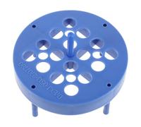 Alipis Soporte Flotante Circular para Tubos de Centrífuga 20 Orificios Gradilla Desmontable de Plástico 2 Piezas para Baño de Agua en Laboratorio Almacenamiento Seguro de Tubos de