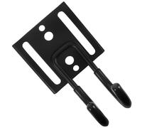 Alipis Soporte para Bicicletas de Pared Negro Gancho Metálico Pequeño para Garaje y Jardín Colgador Pesado para Almacenamiento Interior 1 Pieza Adecuado para Organizar Bicicletas y