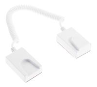 Alipis Soporte para Control Remoto Cuerda Antipérdida Autoadhesiva Gancho Cuadrado sin Taladro Correa Portátil Enrollada para TV y Accesorios Electrónicos Uso Doméstico y Viajes