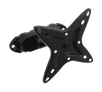 Alipis Soporte para Monitor Inclinable y Giratorio Soporte para Monitor de PC Aleación y Plástico 10kg Placa Rectangular Distancia Pared 8cm Compatible con Estándares 50/75/100mm Oficina