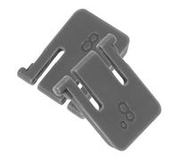 Alipis Soporte para Teclado Pieza de Repuesto para el Soporte del Teclado, 1 par, Negro, ABS, Compatible con Logitech K360 y K260, para Oficina y Escritorio