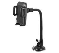 Alipis Soporte para Teléfono Móvil de Coche Ventosa Cuello de Cisne Flexible Ajustable Rótula Giratoria Soporte para Tablero y Navegación Antideslizante y Estabilizador