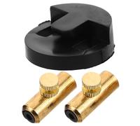 Alipis Sordina Para Violonchelo Ajustable De Metal, Set De 3 Piezas 2 Depresores Para Eliminar Tono Metálico y 1 Goma Silenciadora, Accesorios Para Control De Sonido Práctica y Presentaciones