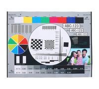Alipis Tabla de Calibración de Color para Probador de Lentes y Cámara Papel Ajuste Preciso de Enfoque en Instalación CCTV