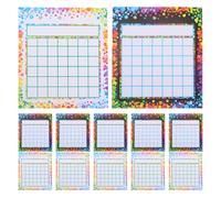 Alipis Tabla de Comportamiento Aula 100 Piezas Tarjetas de Recompensa Motivación Preescolar Sistema Visual Seguimiento Progreso Responsabilidad