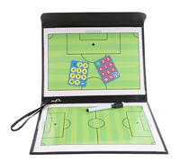 Alipis Tablero Táctico de Fútbol Portátil Pizarra de Entrenamiento Reutilizable de Pvc Resistente la Intemperie para Competición y Enseñanza Deportiva