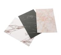 Alipis Tableros de Fondo para Fotografía de Mármol Reutilizables, Tamaño Mediano, 3 Piezas Patrón Delicado, Livianos y Resistentes, Ideales para Alimentos, Joyería y Productos Pequeños,