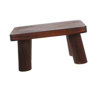 Alipis Taburete De Madera Antideslizante Para Adultos Resistente Para Cocina Oficina Dormitorio Jardín y Baño Taburete Pequeño De Madera Reposapiés