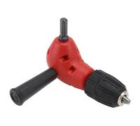 Alipis Taladro Angular Autoadherente 90 Grados Dobladora de Esquinas sin Broca Herramienta de Conversión de Ángulo para Espacios Reducidos Acero y Plástico 1 Unidad Roja