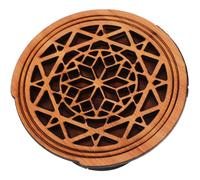 Alipis Tapa de Agujero de Sonido de Guitarra de Madera, Tapa de Boca de Madera, Bloque de Retroalimentación, Redonda, Ligera, Reduce Ruido No Deseado, para Guitarra Acústica y Eléctrica