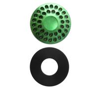 Alipis Tapa de Horquilla Delantera de Bicicleta de Montaña en Aleación | Diseño Hueco de Alta Densidad, Superficie Lisa y Color Brillante, para Mecánicos y Ajustes de Ciclismo