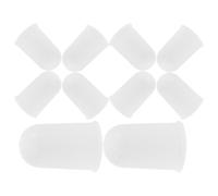 Alipis Tapas Redondas de Plástico Resistentes al Calor para Lámparas de Alcohol y Queroseno 10 Unidades Repuesto Transparente para Aparatos Experimentales y Quemadores de Aceite