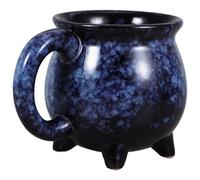 Alipis Taza de Cerámica de Bruja para Halloween Taza de Café y Mini Cuenco para Sopa para Fiestas y