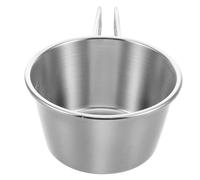 Alipis Tazón de Sopa Asa de Acero Inoxidable 304 para Camping al Aire Libre, Capacidad 200 Ml, Diseño Multifuncional y Ligero para Excursiones y Aventuras