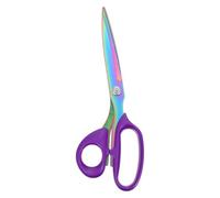 Alipis Tijeras de Costura Profesionales de 10 Pulgadas Recubrimiento de Titanio, Acero Inoxidable Resistente, Herramienta de Costura para Cortar Tela, Hilo y Manualidades, Accesorio