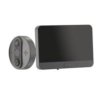 Alipis Timbre Visual Ojo de Gato Electrónico 720p 1mp Metal 32g 5000ma con Alarma Remota y Vídeo en Real para Personas Mayores