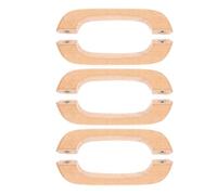 Alipis Tiradores Arqueados de Madera de Haya Maciza para Muebles de Cocina y Armarios 6 Unidades Diseño Ergonómico y Natural Pomos para Cajones de Gabinete Herrajes para Armarios