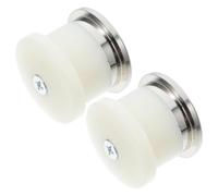 Alipis Tiradores Invisibles de Gabinete Resorte 2 Piezas Diseño Empotrado Asa Retráctil para Armarios y Cajones Acabado Cepillado Compatibles para Tatami y Puertas Ocultas Ahorro