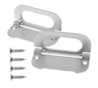 Alipis Tiradores Invisibles Modernos de Aleación de Zinc Tiradores Ocultos para Armarios y Cajones Tamaño Grande 35X75 CM Paquete de 2 Juegos Tornillos Ideales para Cocina Baño y