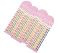 Alipis Tiras Resaltadoras Adhesivas Transparentes Fluorescentes 4 Libros de Marcadores de Página Finos para Lectura Pegatinas Reutilizables para Resaltar Oraciones y Organizar Textos