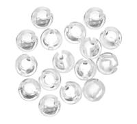 Alipis Tope De Engarce De Cadena con Cuentas Transparente para Persianas Verticales 25 Piezas Ajustables Accesorios De Repuesto para Cortinas De Bolas