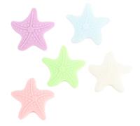 Alipis Topes de Puerta Autoadhesivos de PVC Ecológico Diseño de Estrella de Mar Luminiscente 10 Piezas Protectores Adhesivos para Evitar Golpes Paredes Ideales para Color Aleatorio