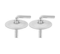 Alipis Tornillo Base Ventilador De Pie Juego De 2 Piezas Con Tuerca De Bloqueo En Forma De L Para Soporte Seguro Y Estable Repuesto Fácil Instalación