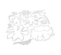 Alipis Troqueles de Corte de Flores de Metal para Scrapbooking, Plantilla de Acero, Marcador Morir de Metal para Manualidades y Tarjetas Diy, Herramienta para Álbumes de Recortes