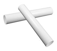 Alipis Tubo de Almacenamiento para Carteles y Obras de Arte, Tubo de Pp Resistente de 31 Cm de Largo y 5 Cm de Diámetro, Protección Antiaplastamiento para Documentos y Pósteres, Paquete