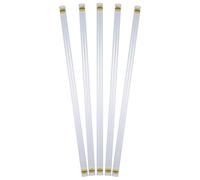 Alipis Tubo para Flotadores de Pesca Transparente 19mm X 50cm Plástico Resistente Espuma Interior Pack de 5 Unidades Organizador y Soporte para Accesorios de Pesca Uso en Deportiva