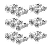 Alipis Tuercas de Expansión Forma de Pétalo M4X20 Insertos Roscados para Metal Juego de 20 Piezas para Placas de Matrícula y Anclajes en Paredes Huecas Uso en Automóviles y Recambios