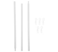 Alipis Varita Ciega con Ganchos 6 Piezas 89 Cm Varita De Persianas Verticales Varilla De Inclinación De Persiana De Ventana Ganchos De Repuesto Gancho De Varilla De Cortina para Ventanas