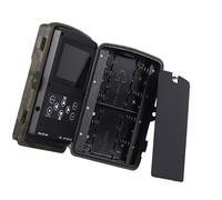 Alipis Videocámara para Exteriores 1080P 16 Leds IR y Sensor de Movimiento para Observación de Animales Salvajes y Seguridad sin Batería