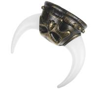 Alipis Vikingo Casco De Disfraces Histón Divertido Para Fiestas Del Festival Decoraciones De Fiesta Viking Accesorios Cosplay Casco Masquerada Sombreros