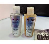 Alisado Brasileño Reductor del volumen Agi One Champú 60 ml+Tratamiento 60 ml, Nuevo tratamiento