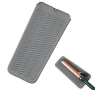 Alisador de pelo Almohadilla de aislamiento térmico de silicona, Estera de aislamiento térmico, Perm Styling Tool Almohadilla de protección anti-escaldaduras, Rizador Almohadilla resistente al Rainao